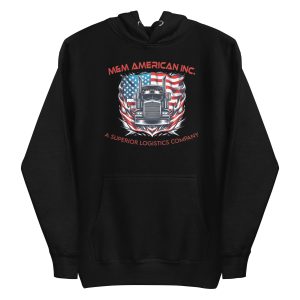 M&M American Flame & Flag Hoodie