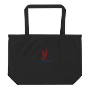 M&M Logo (Embroidered) Large Organic Tote Bag