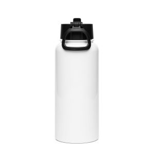 M&M Alt. Favicon Stainless Steel Water Bottle With a Straw Lid